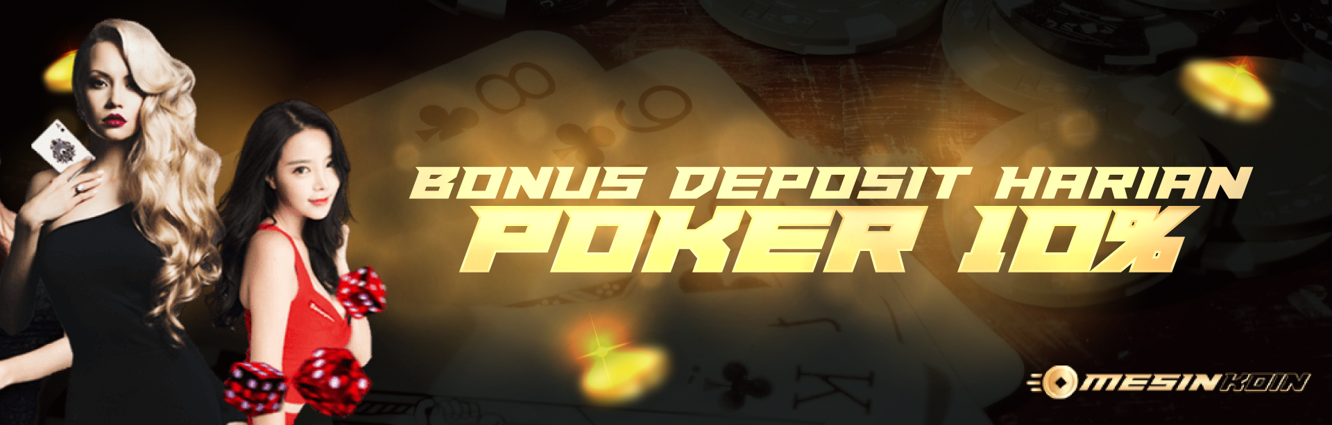 MESINKOIN - PROMO NEW MEMBER POKER BONUS 10%