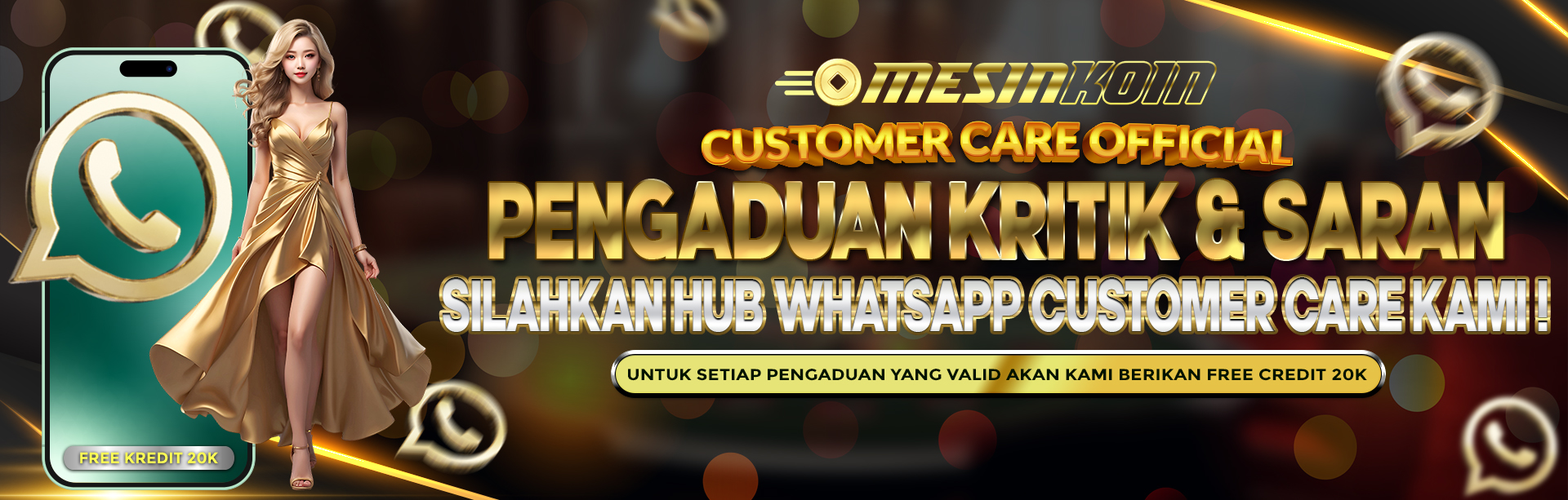CUSTOMER CARE MESINKOIN