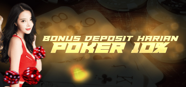 MESINKOIN - PROMO NEW MEMBER POKER BONUS 10%