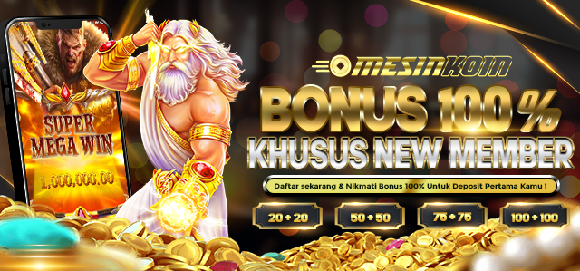 BONUS NEW MEMBER 100% 