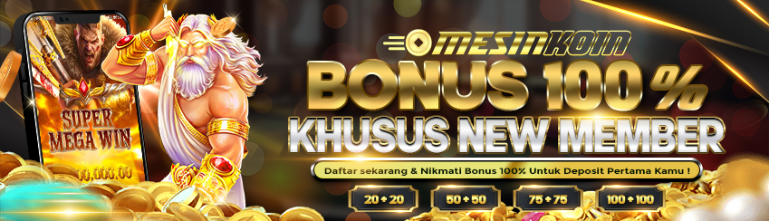 BONUS NEW MEMBER 100%