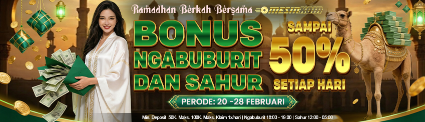 BONUS SPECIAL SAHUR BERSAMA MESINKOIN