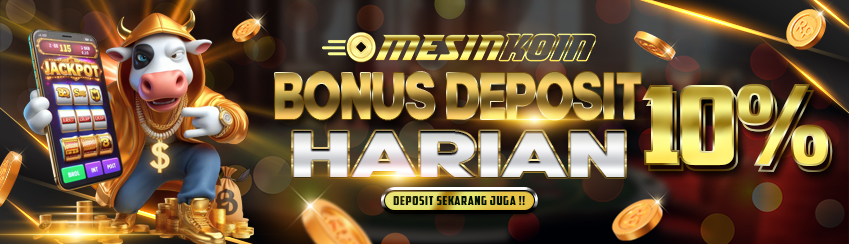 BONUS DEPOSIT HARIAN 10% 